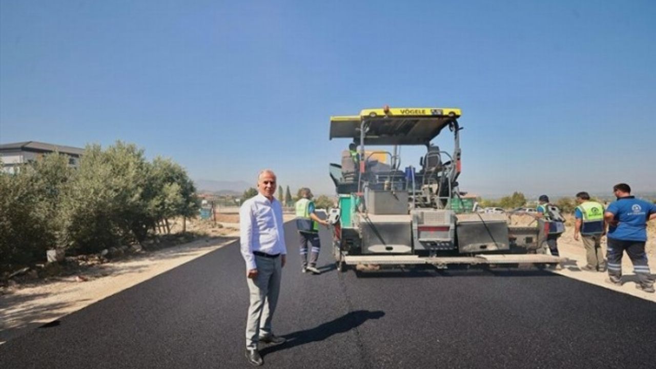 Denizli'de okul yolu artık daha konforlu