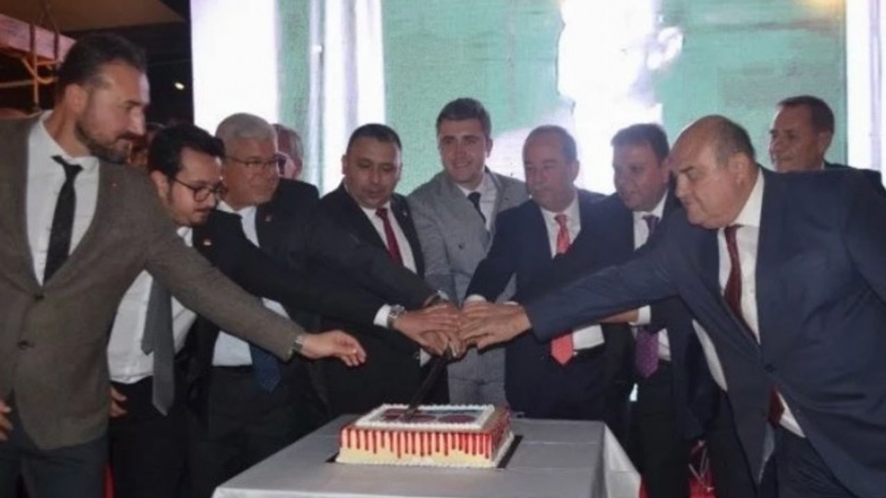 Edirne'de CHP'nin 100. yılı için resepsiyon