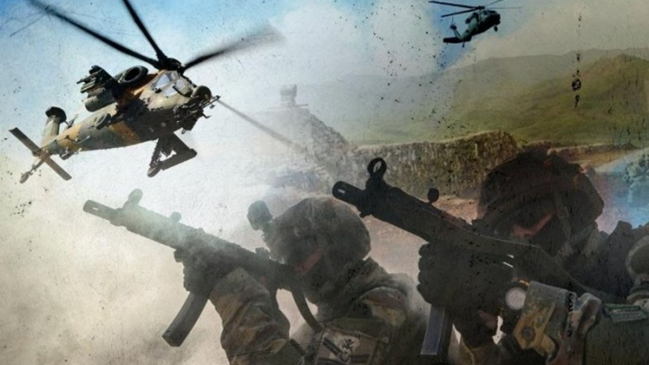 Hava ve karadan ortak operasyon: 4 terörist etkisiz