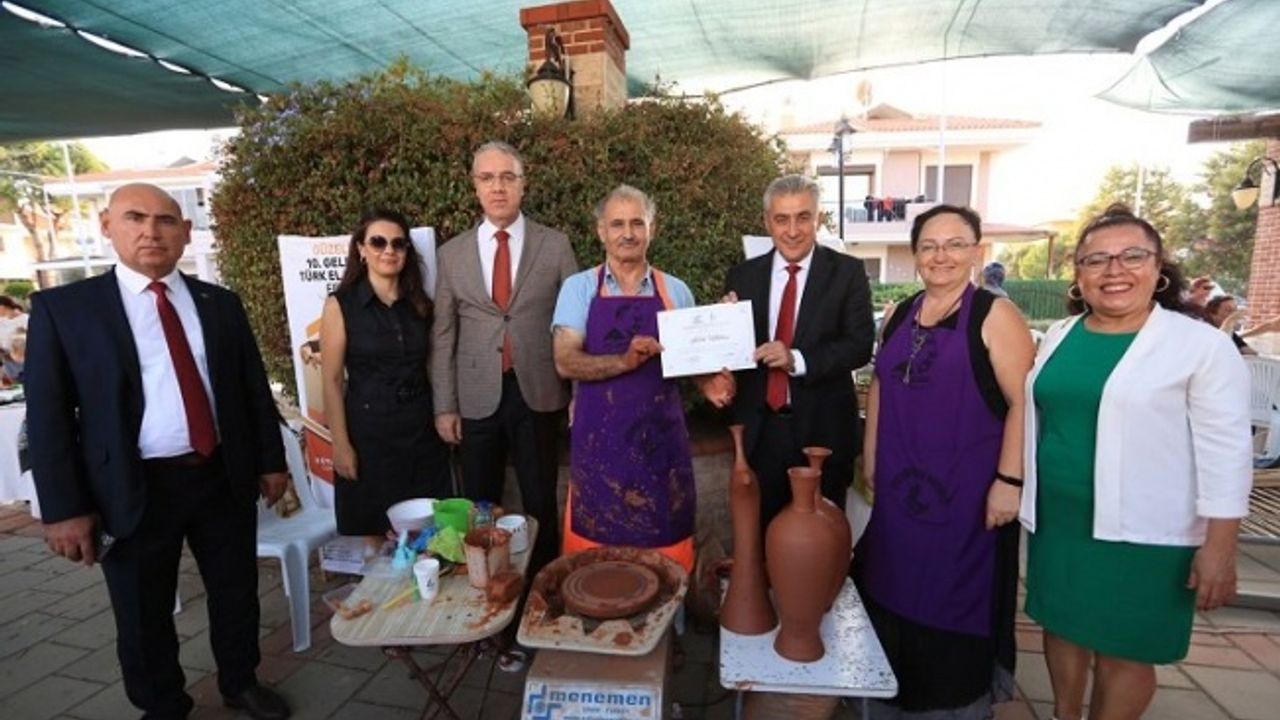 İzmir Güzelbahçe Türk El Sanatları Festivali 10 yaşında