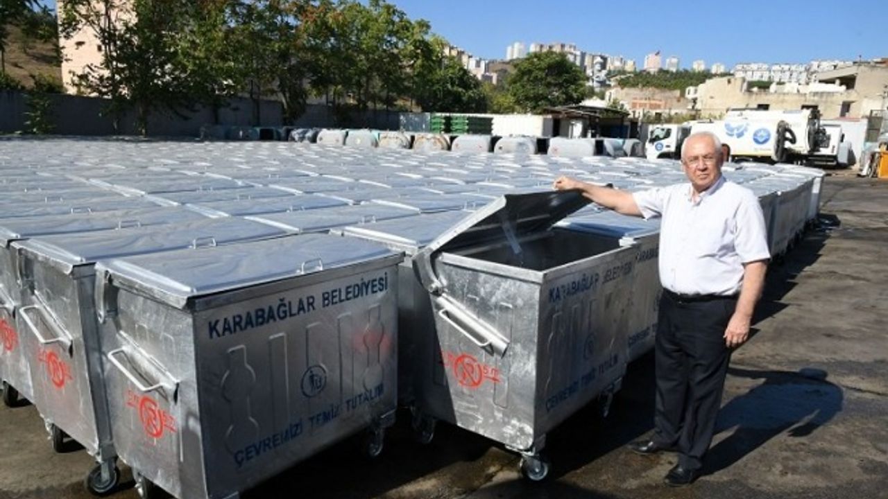 İzmir Karabağlar Belediyesi'nden temizlik altyapısını atağı