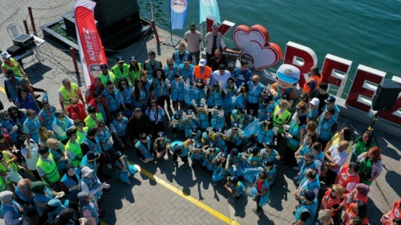 Kocaeli'nde Dünya Temizlik Günü'nde 432 kilo atık toplandı