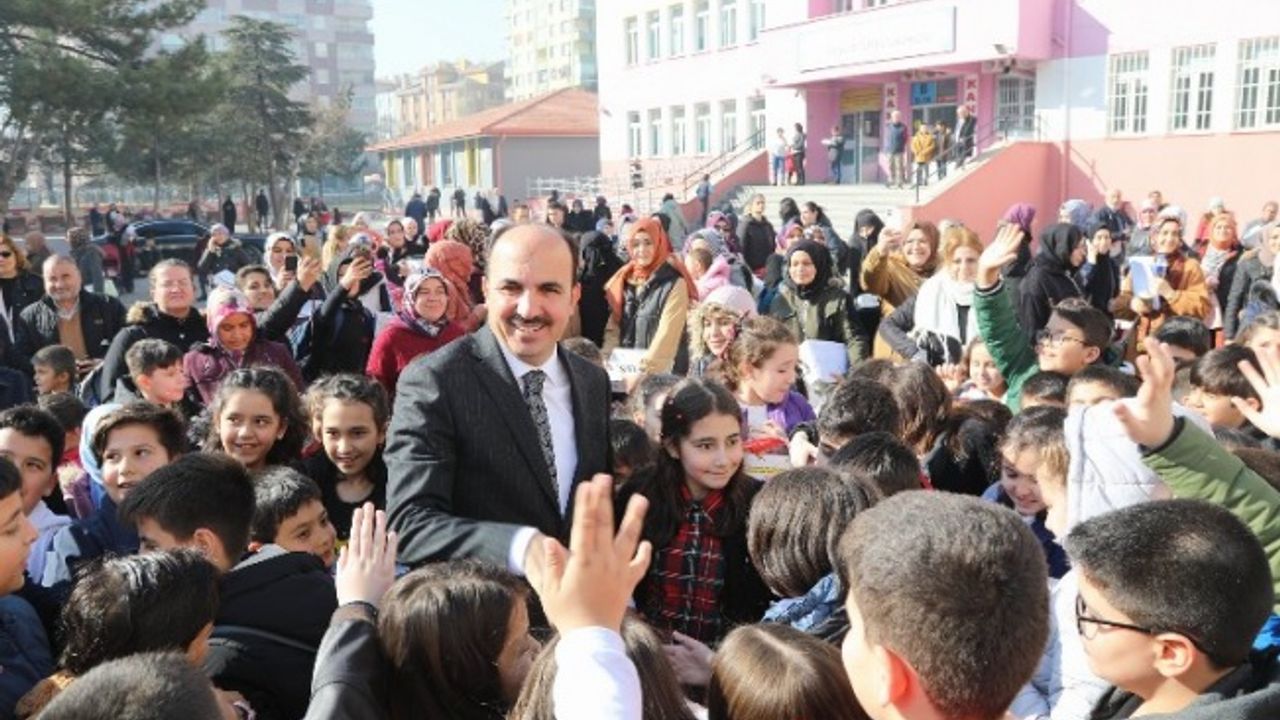 Konya'da eğitim desteği... Her ay 500 TL