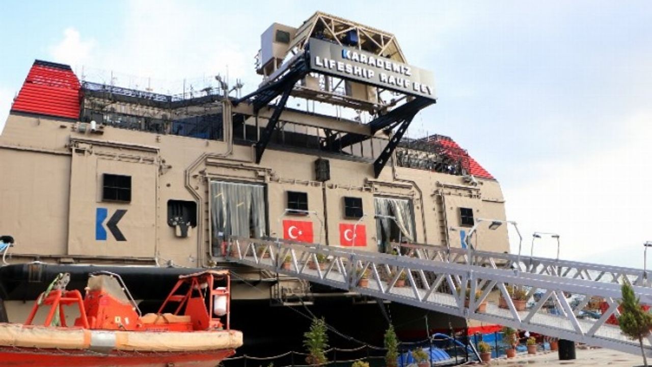 Rauf Bey Lifeship gemisi, İskenderunlular için lise oldu