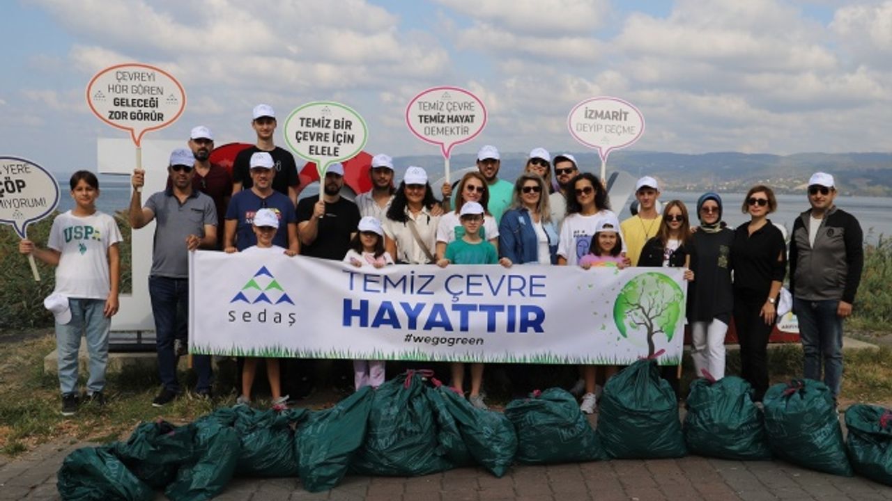 SEDAŞ Gönüllüleri, Dünya Temizlik Günü’nde çevre temizliği yaptılar