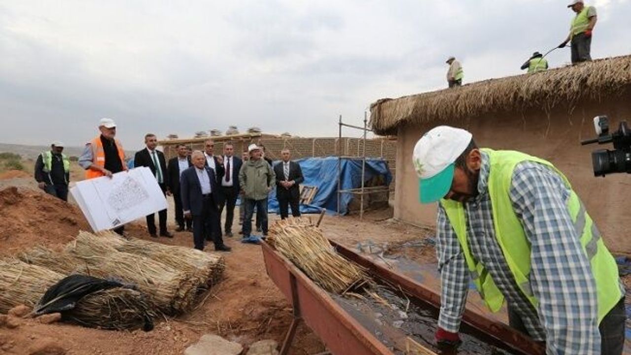 '14 Ev ve Asurlu Tüccarlar Mahallesi Projesi’ tam gaz