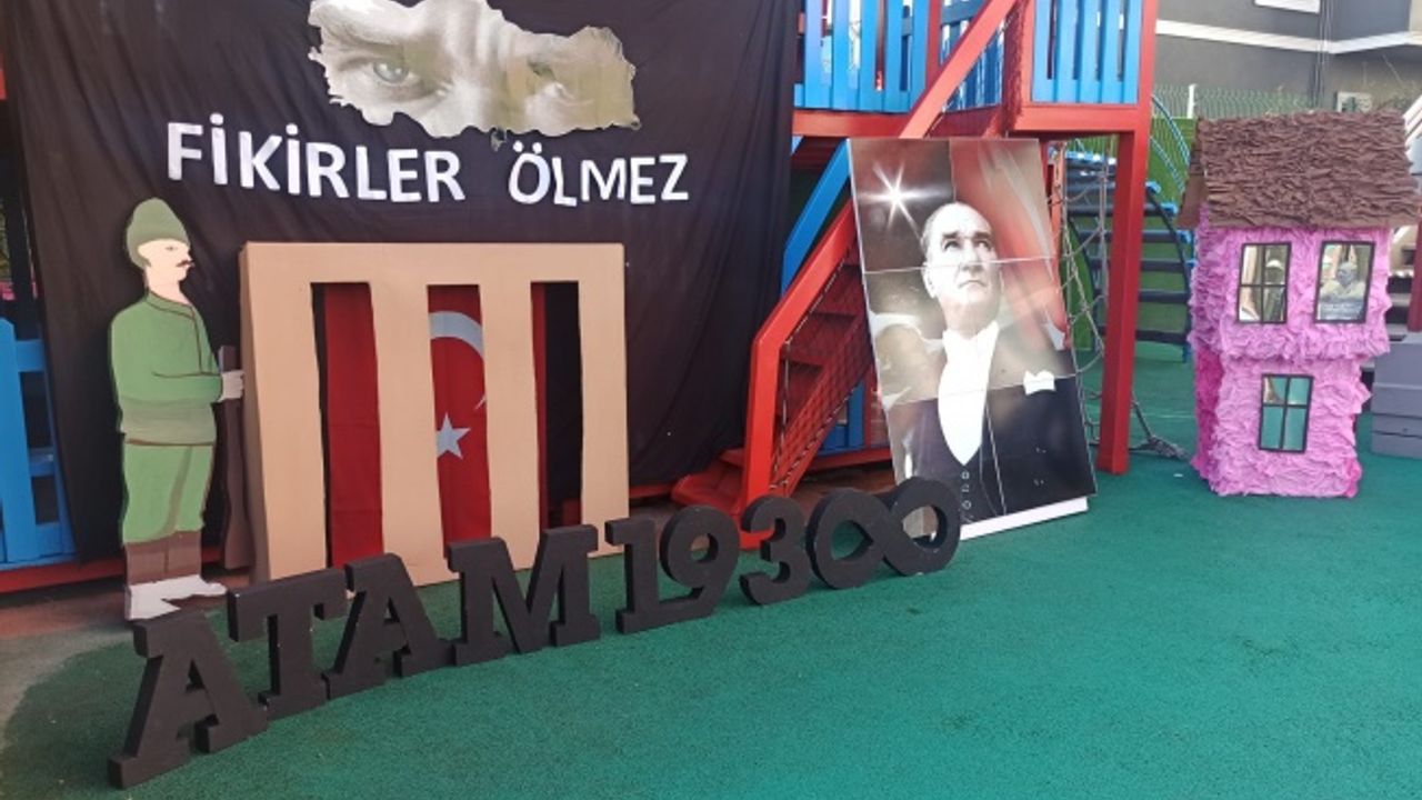 Bilgi Köprüsü Okul Öncesi Eğitim Kurumları Ata'yı andı