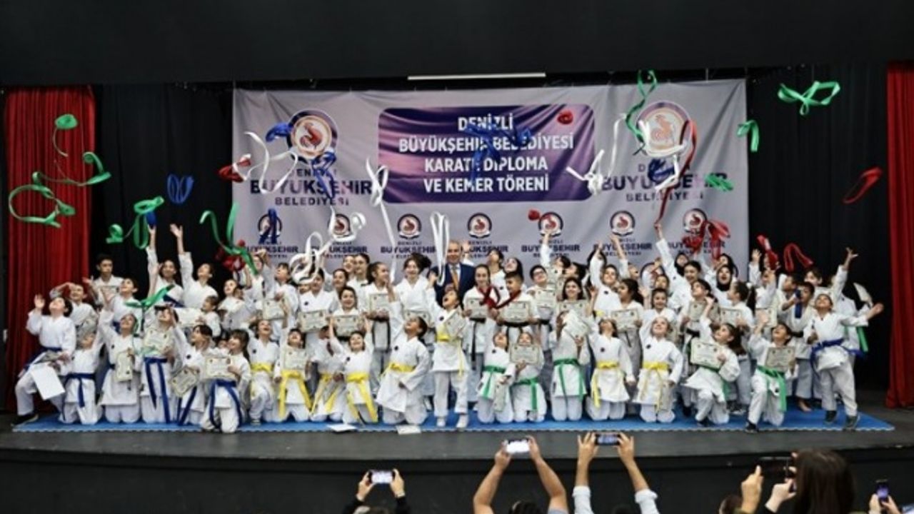 Geleceğin sporcuları Denizli Büyükşehir ile yetişiyor