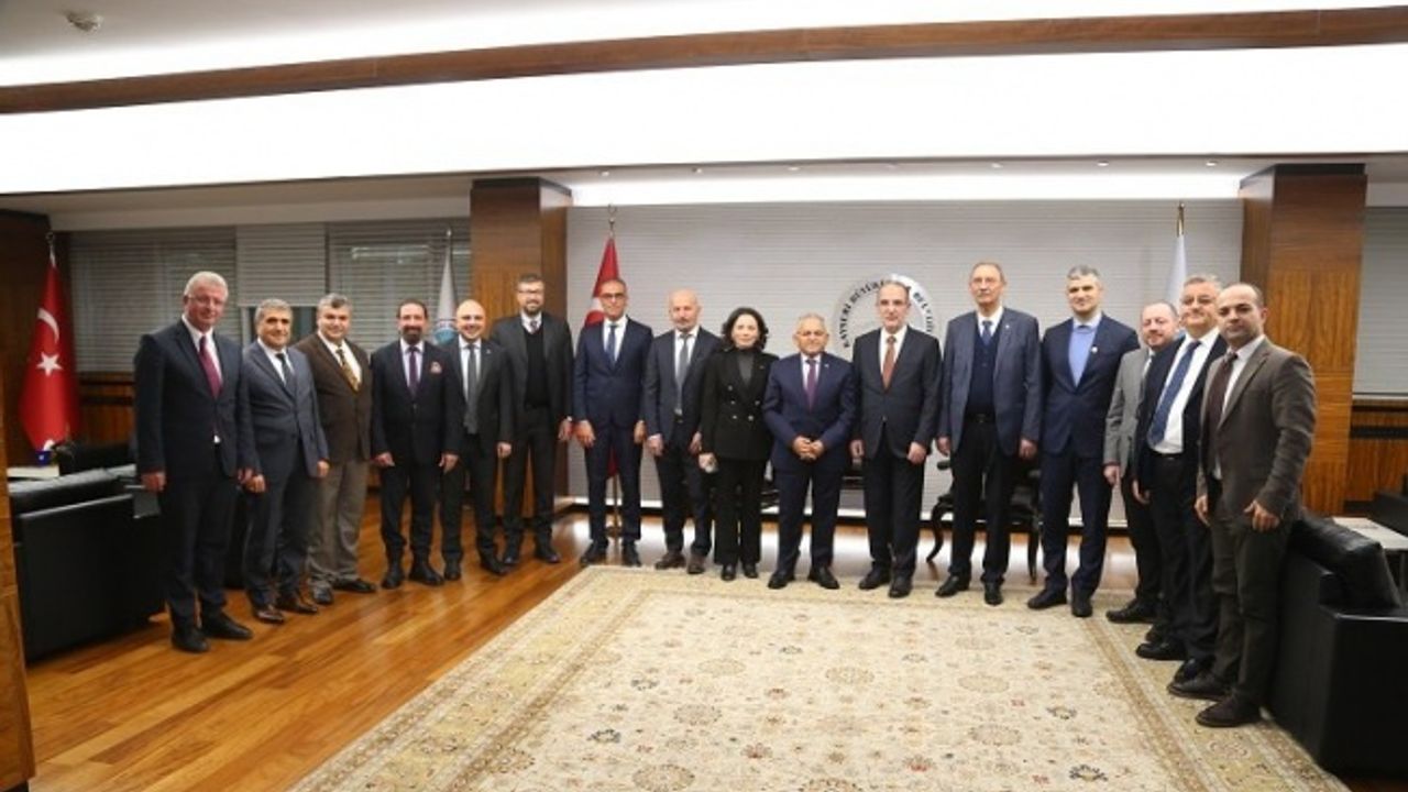 İslam Kalkınma Bankası'ndan Kayseri Büyükşehir'e ziyaret