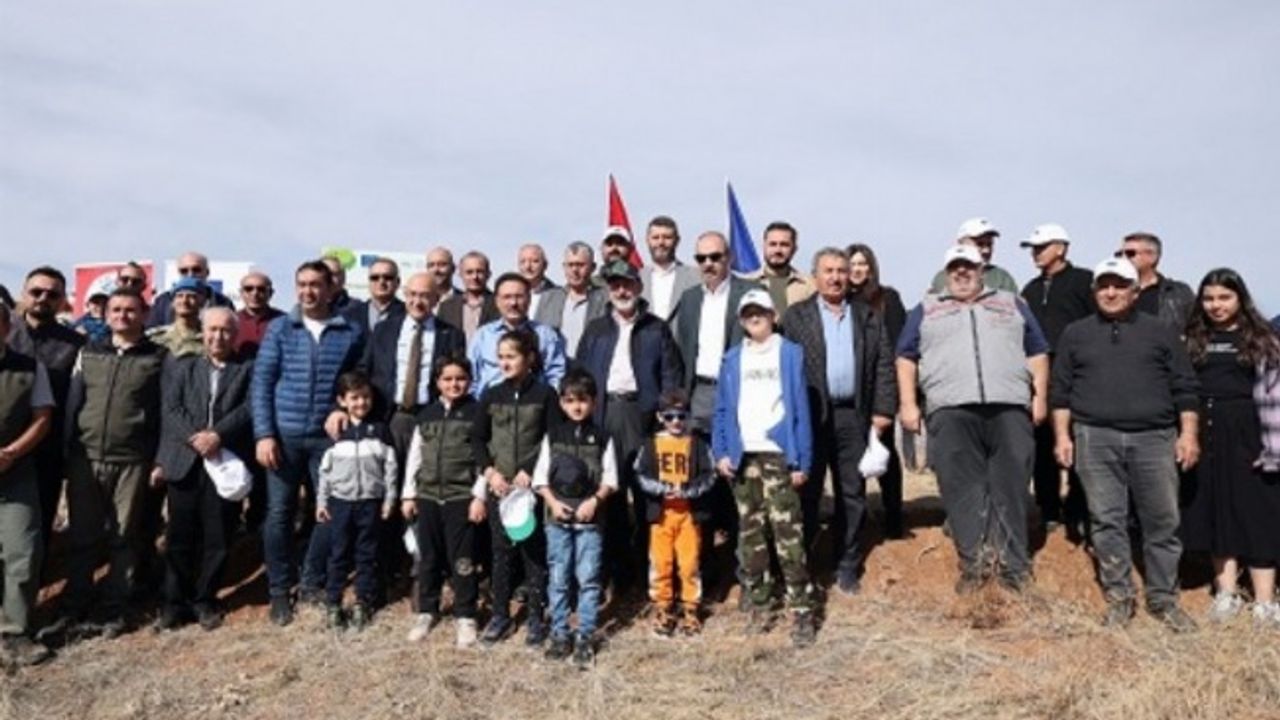 KTO AB Hatıra Ormanı'na 10 bin fidan dikildi