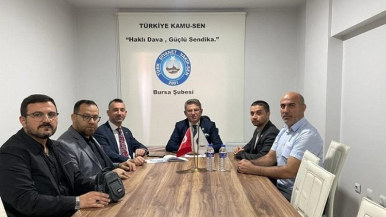 Türk Diyanet Vakıf-Sen'den Hilmi Şanlı Bursa’da