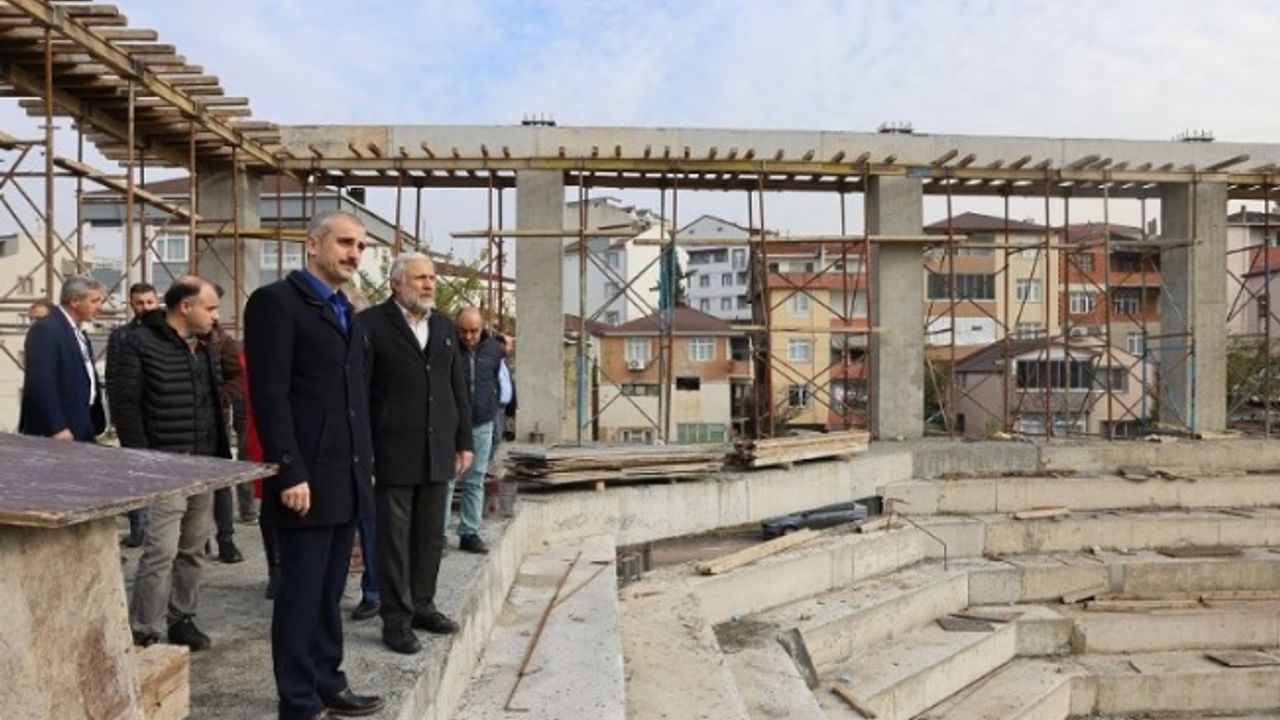 Başkan Çiftçi, Kapalı Spor Salonu projesini inceledi