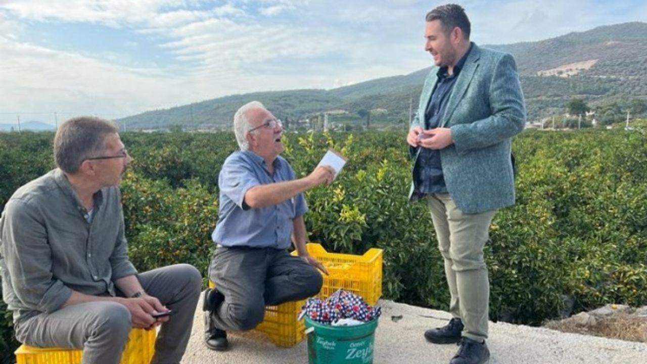 Menderes'te CHP'li aday adayından tarım projesi