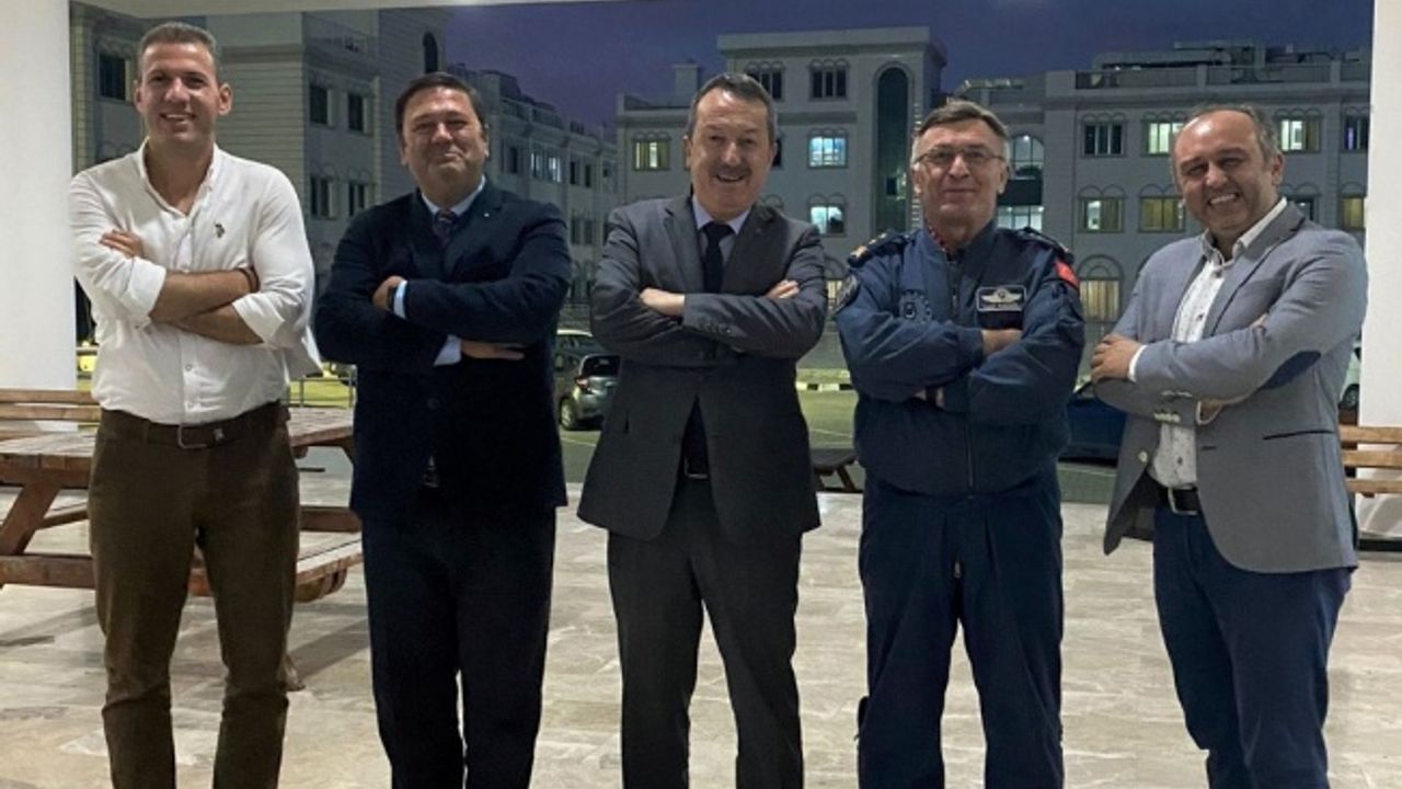 Milli Savunma Üniversitesi ve Hava Harp Enstitüsü, Girne Üniversitesi Havacılık ve Uzay Bilimler Fakültesi’ni ziyaret etti