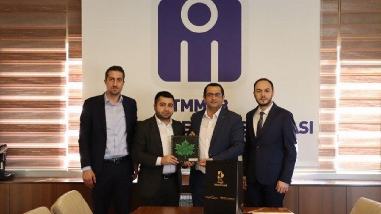 İzmit Belediyesinden İMO Kocaeli Şube Başkanı Akgün’e ziyaret