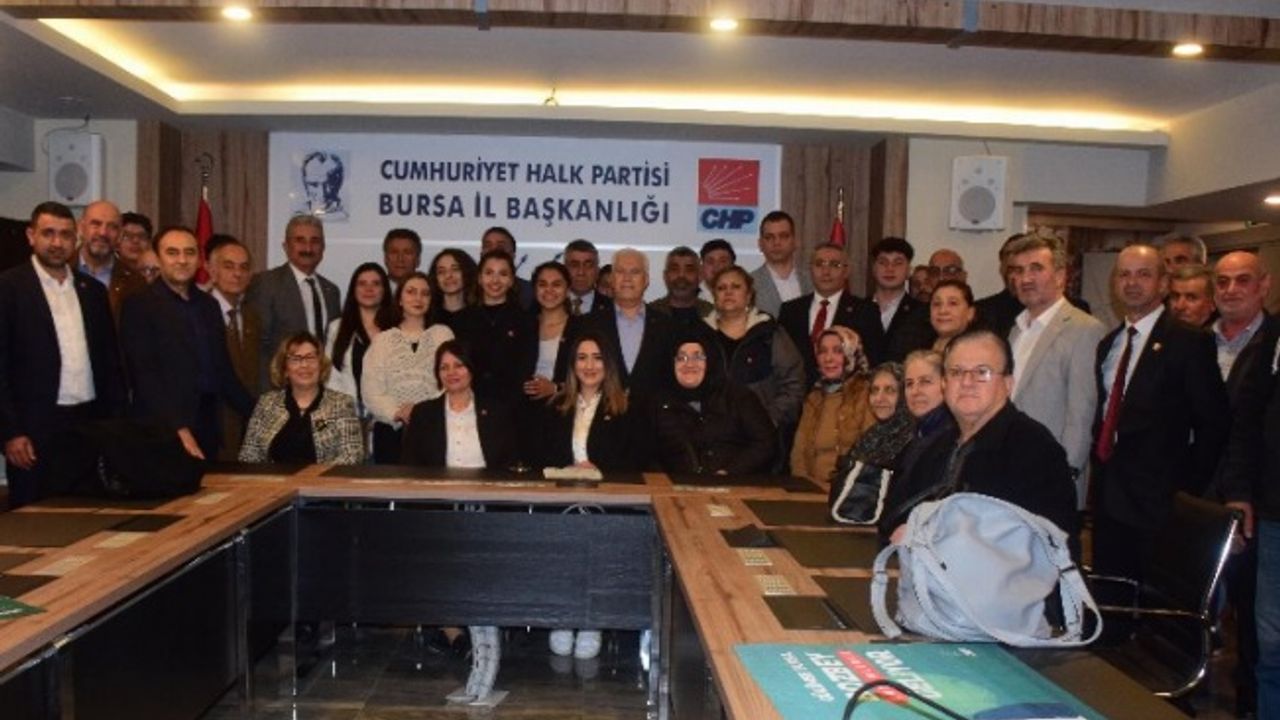 Bursa'da Gelecek'ten CHP'ye 750 katılım