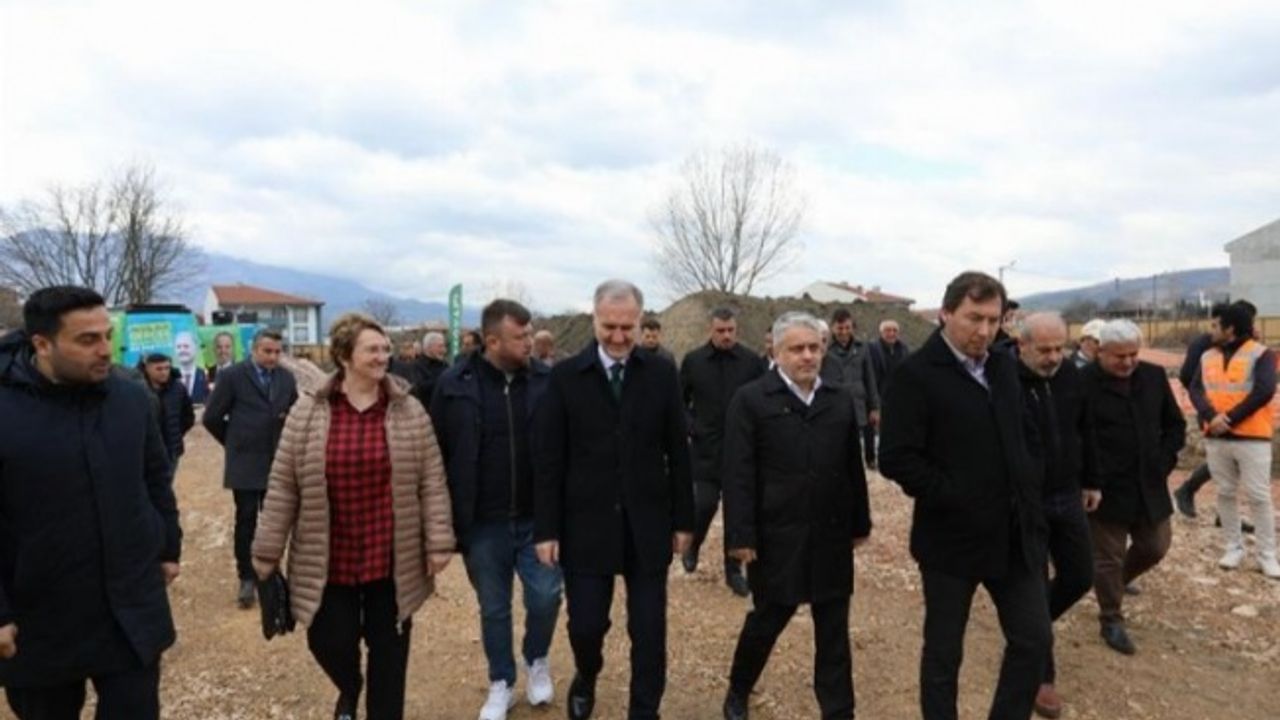 Bursa İnegöl'de Akhisar'a yeni spor salonu