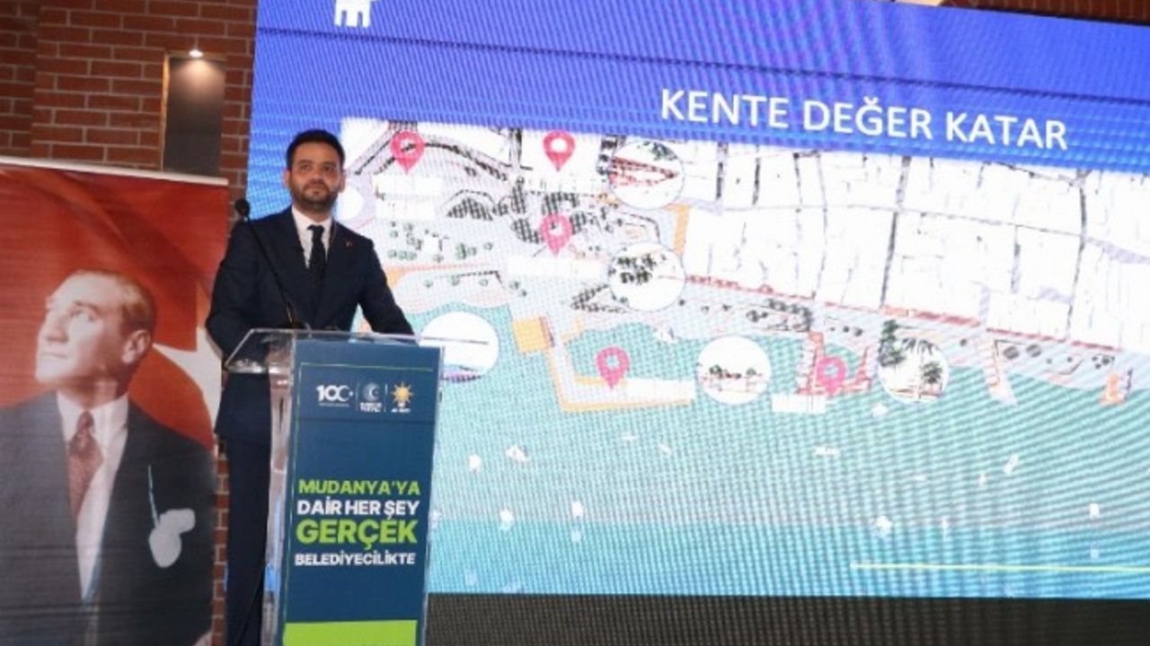 Cumhur İttifakı adayı Dinçer'in Mudanya projeleri tanıtıldı