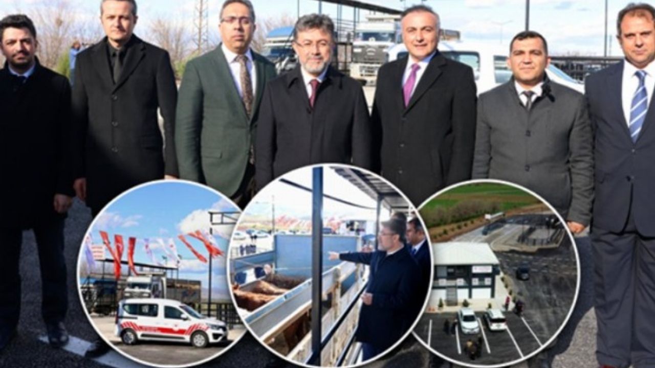 Elazığ Veteriner Yol Kontrol ve Denetim İstasyonu açılışa hazırlanıyor
