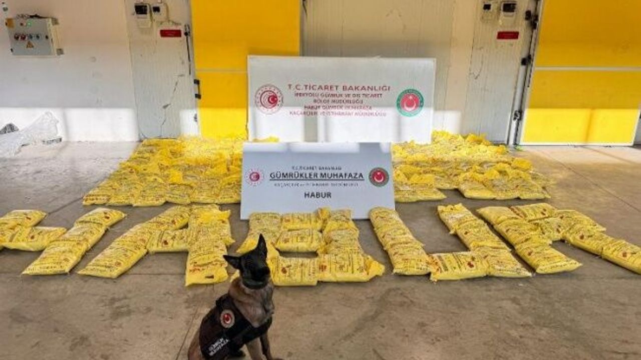 Gümrük'ten yeni bir rekor yakalama daha! Tek seferde en yüksek eroin!