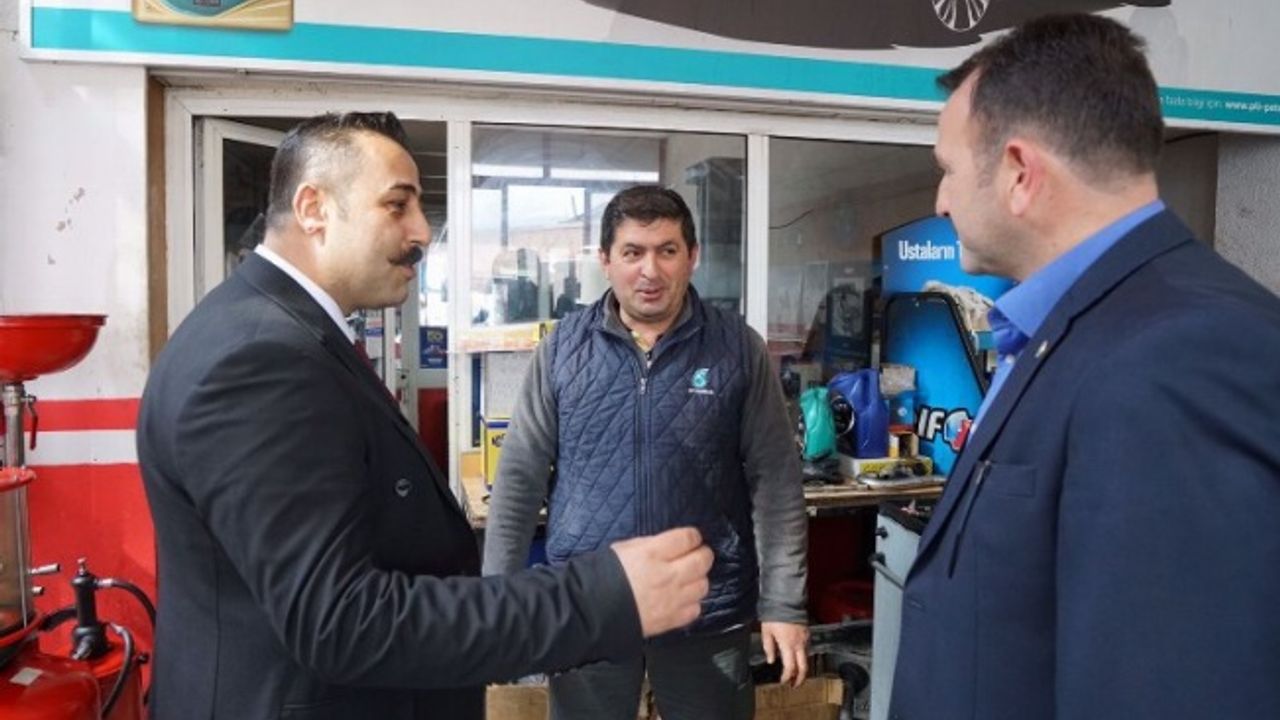 Hakan Karagöllü, Tokat sanayisinin sorunları yerinde dinledi