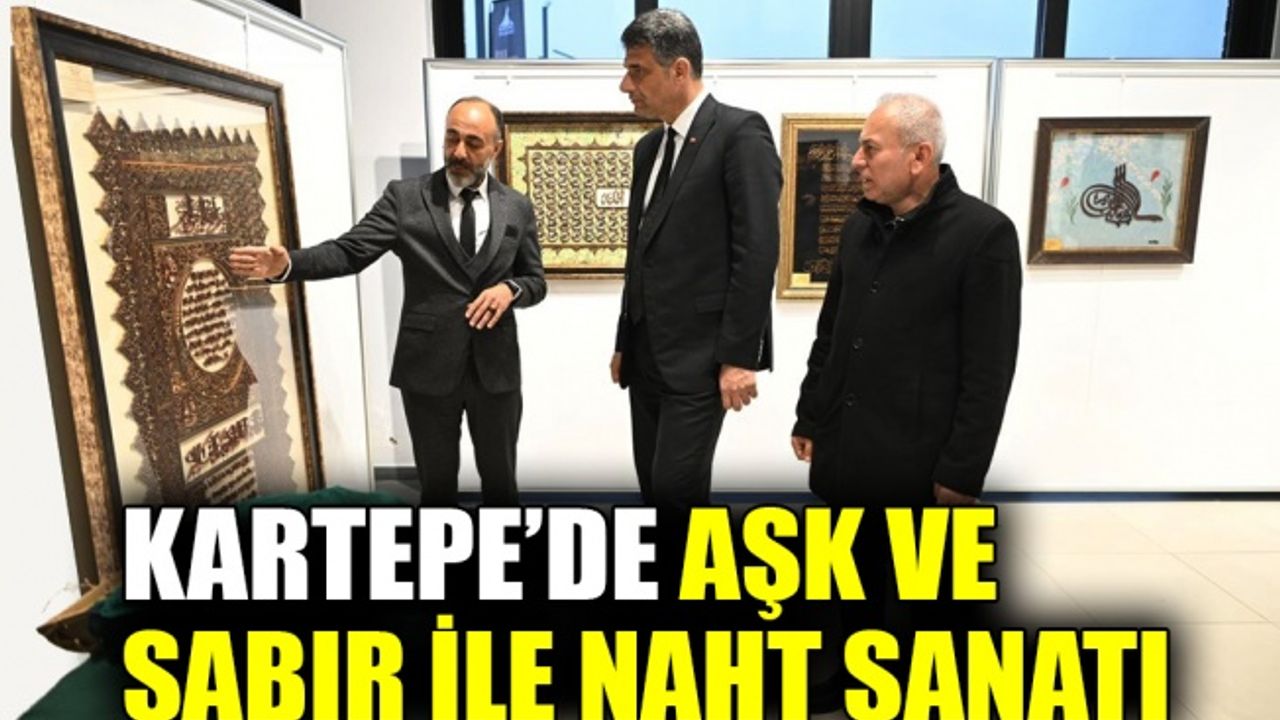 Kartepe’de aşk ve sabır ile naht sanatı