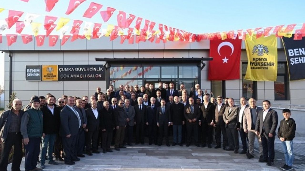 Konya'da iki yatırım daha aynı gün açıldı