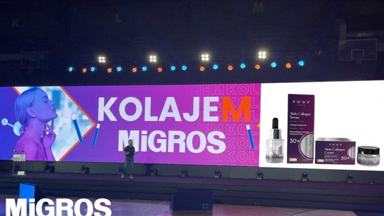 MİGROS, kolajen içeren kozmetik ürünlerini VOOP markasıyla raflarına taşıyor
