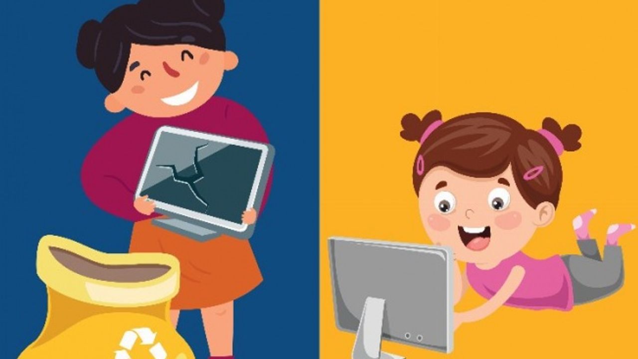 E-atık bağışları TEGV'de eğitime dönüşüyor