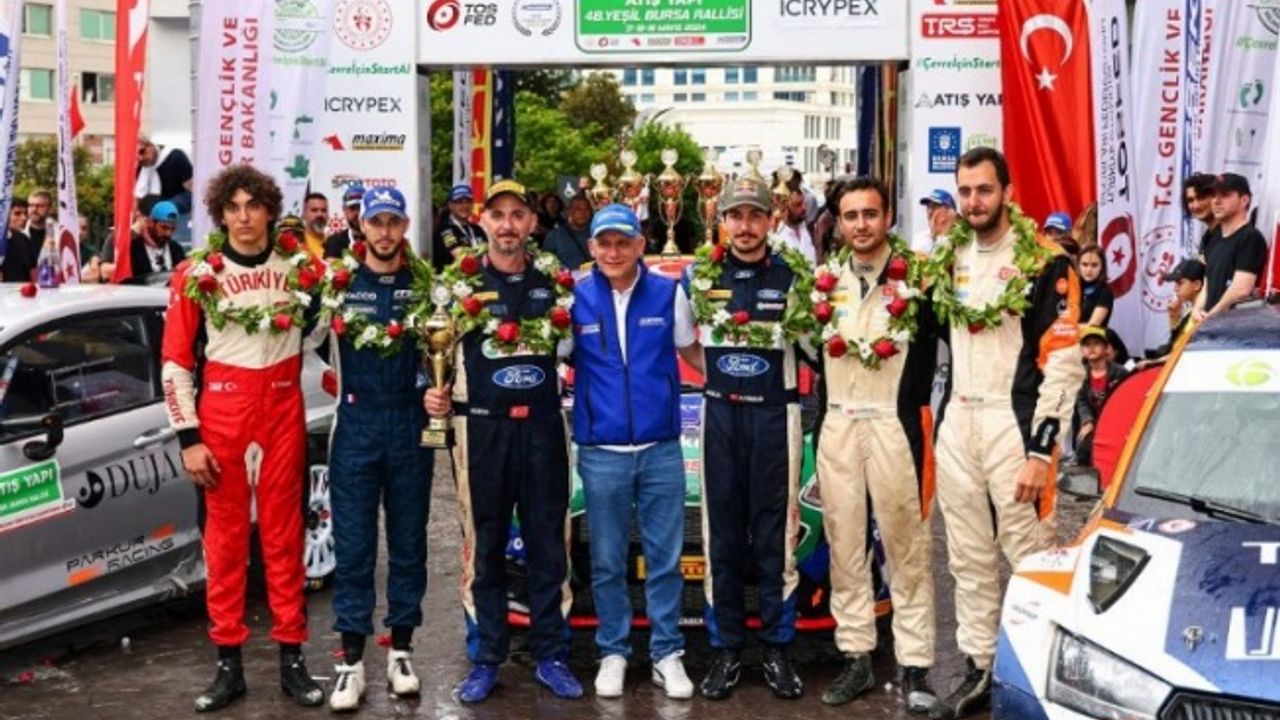 Atış Yapı 48. Yeşil Bursa Rallisi'nde kazananlar belli oldu