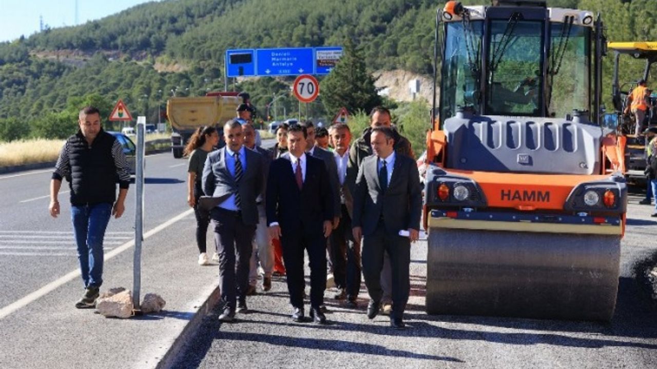 Başkan Aras'tan Adliye – Yeni Otogar yolunda inceleme
