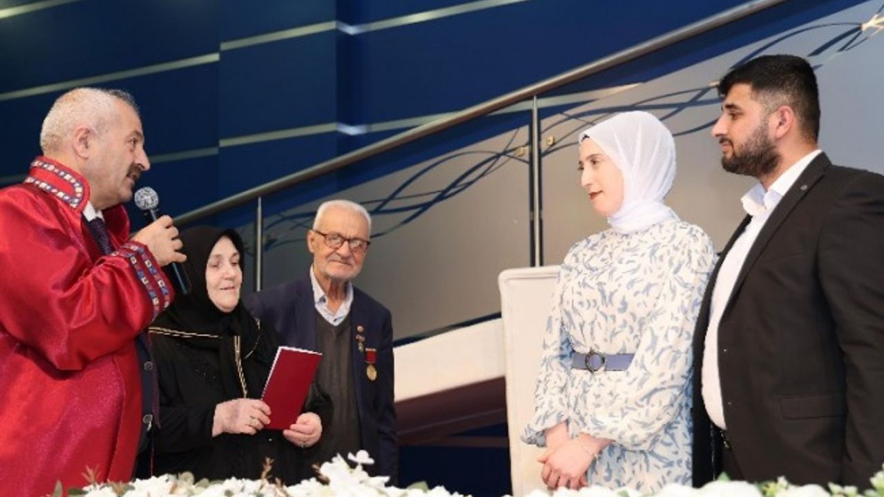 Gebze'de 'Dünya Aile Günü'nde sürpriz nikah