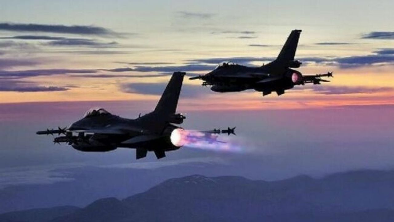 Irak'ın kuzeyine hava harekatı: 16 terörist etkisiz!