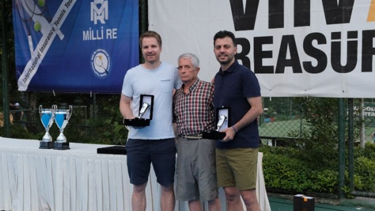36. Milli Re Uluslararası Sigortacılar Tenis Turnuvası’nda şampiyonlar belli oldu