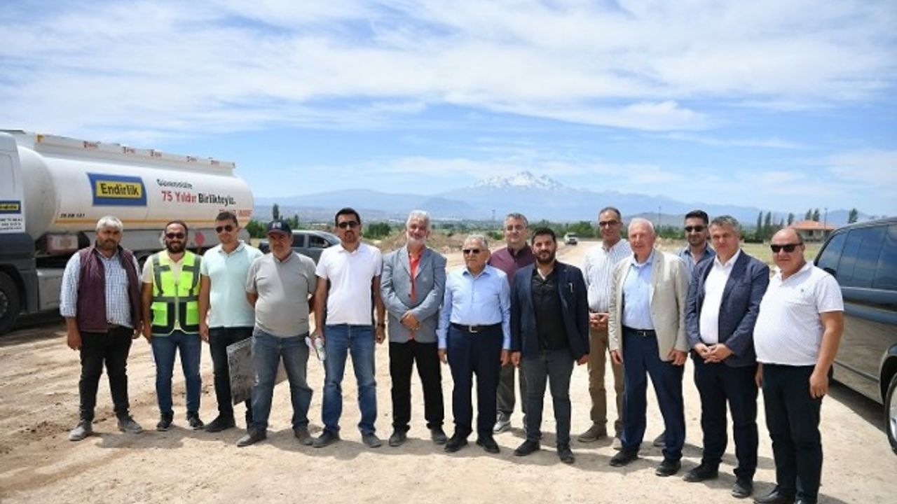 Başkan Büyükkılıç: “Düzenli, planlı, doğayla iç içe olan bir semt ortaya çıkacak”