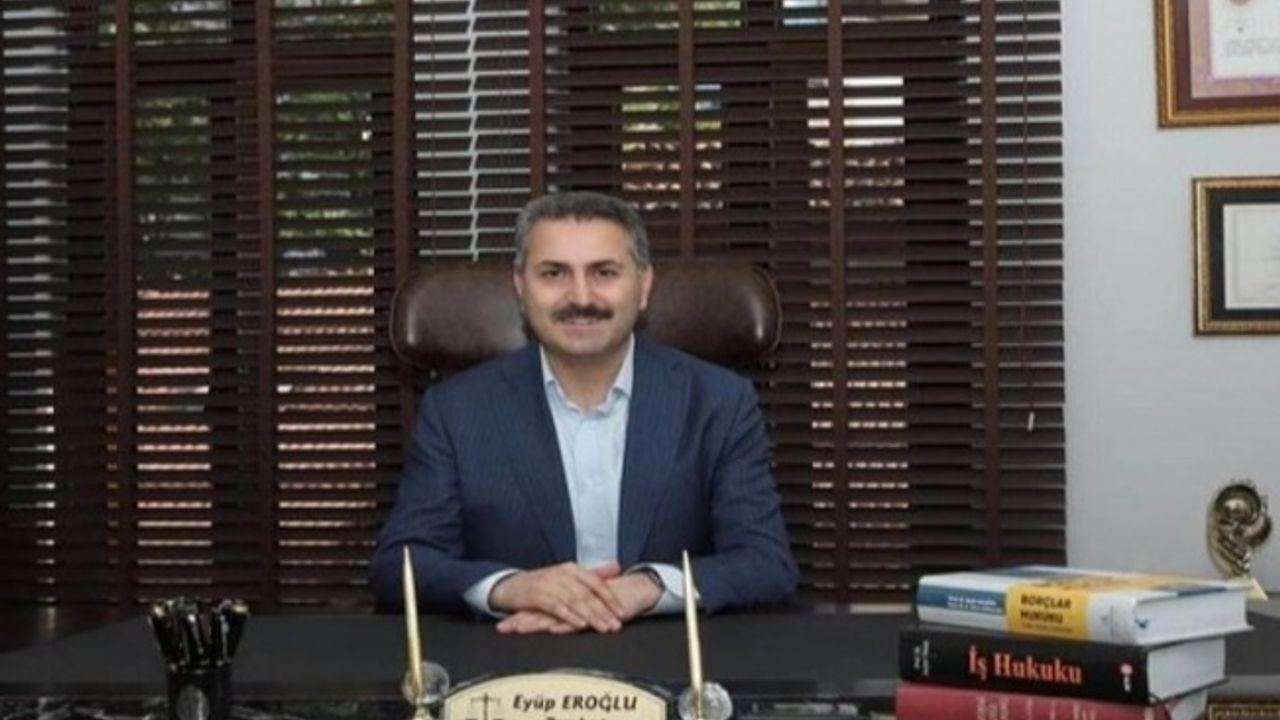 Eyüp Eroğlu, Avukatlık bürosunu 8 Haziran'da açıyor