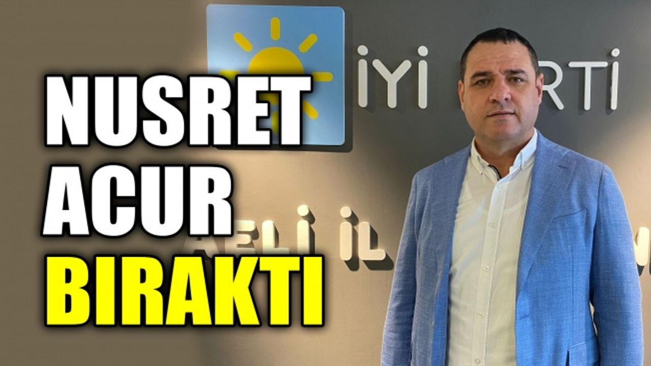 İYİ Parti Kocaeli İl Başkanlığı'nda nöbet değişikliği