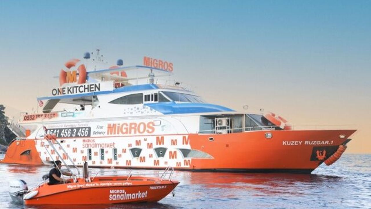 Migros Deniz Market yeniden denize açıldı