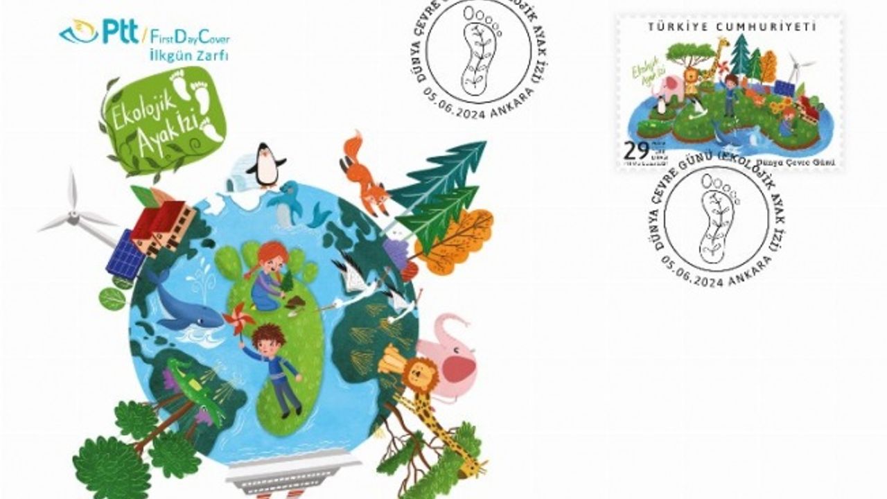 PTT'den Dünya Çevre Günü'ne özel anma pulu