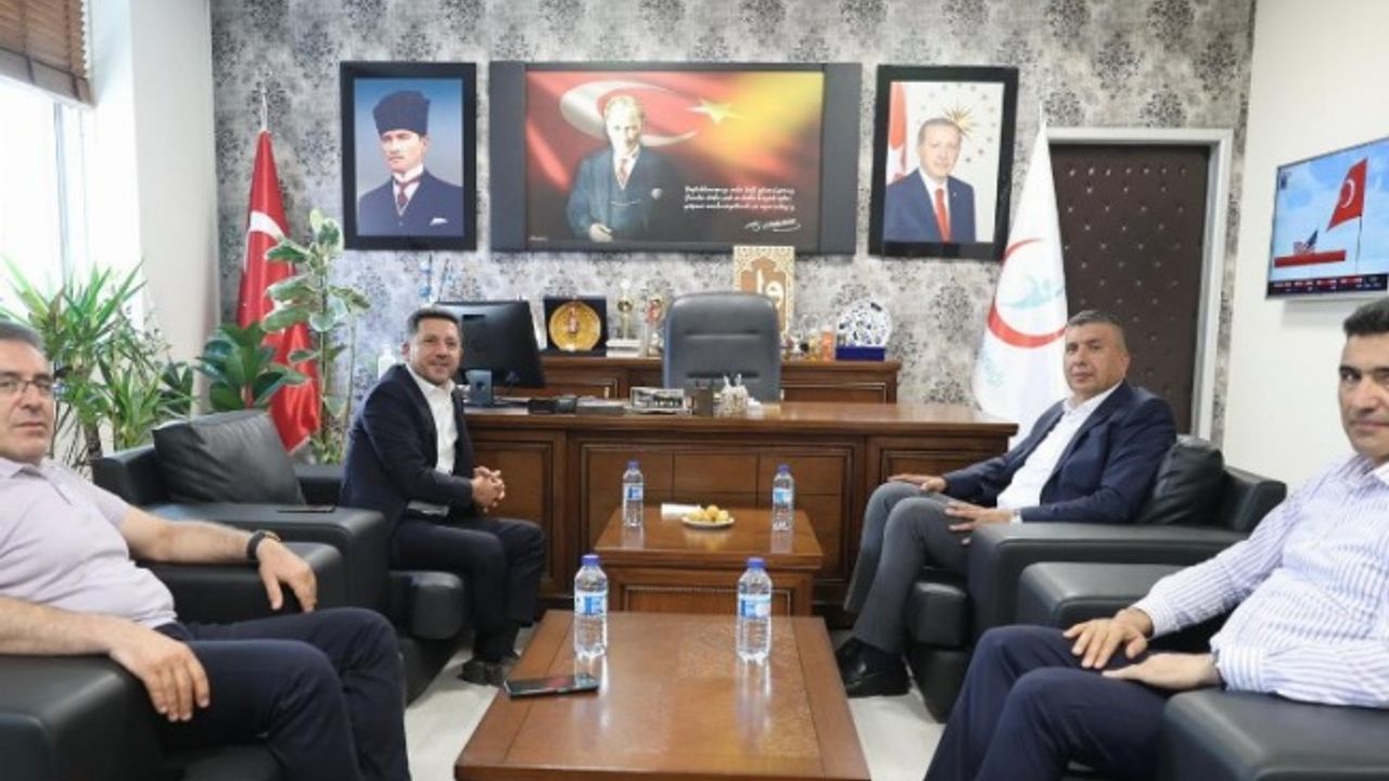 Başkan Arı’dan İl Sağlık Müdürü Tartar’a iade-i ziyaret