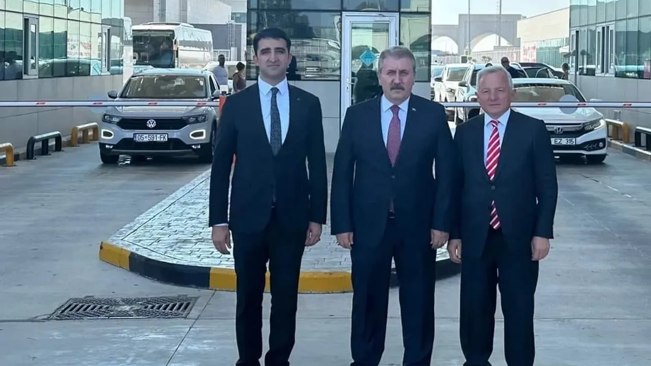 Destici, Ömer Sevgili ve Mehmet Kerman tarafından karşılandı