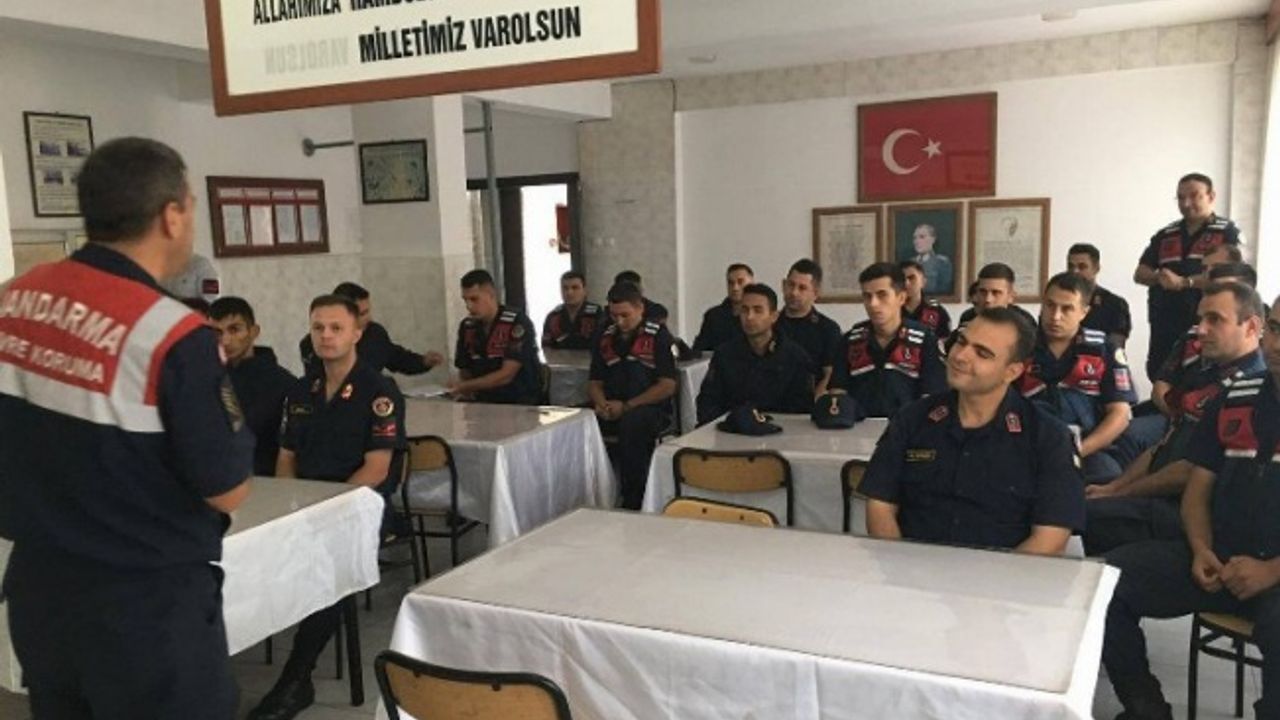 Edirne Jandarma Komutanlığı orman yangınlarına dikkat çekiyor