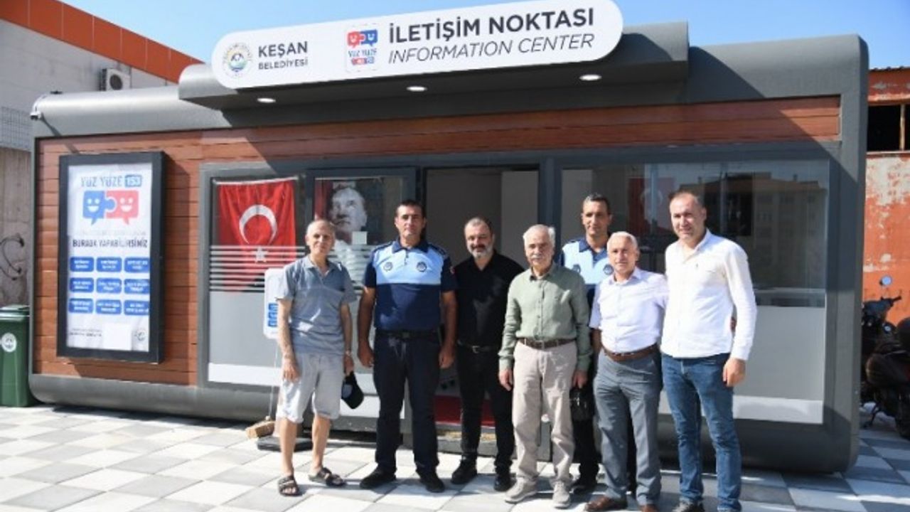 Keşan Belediyesi hizmet noktası Yeni Mahalle’de faaliyete başladı