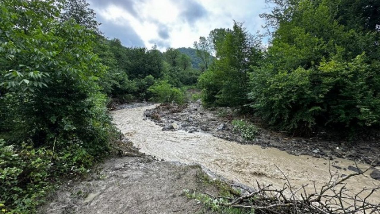 Ordu'da üç ilçeyi sel vurdu: 1 ölü