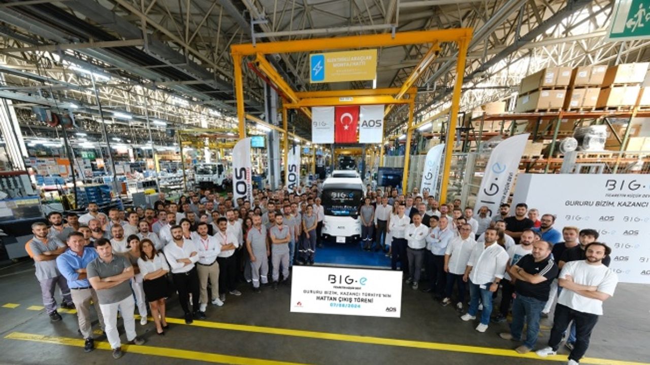 Anadolu Isuzu’nun yenilikçi, taşımacılık çözümü elektrikli BIG.e test üretimine geçti