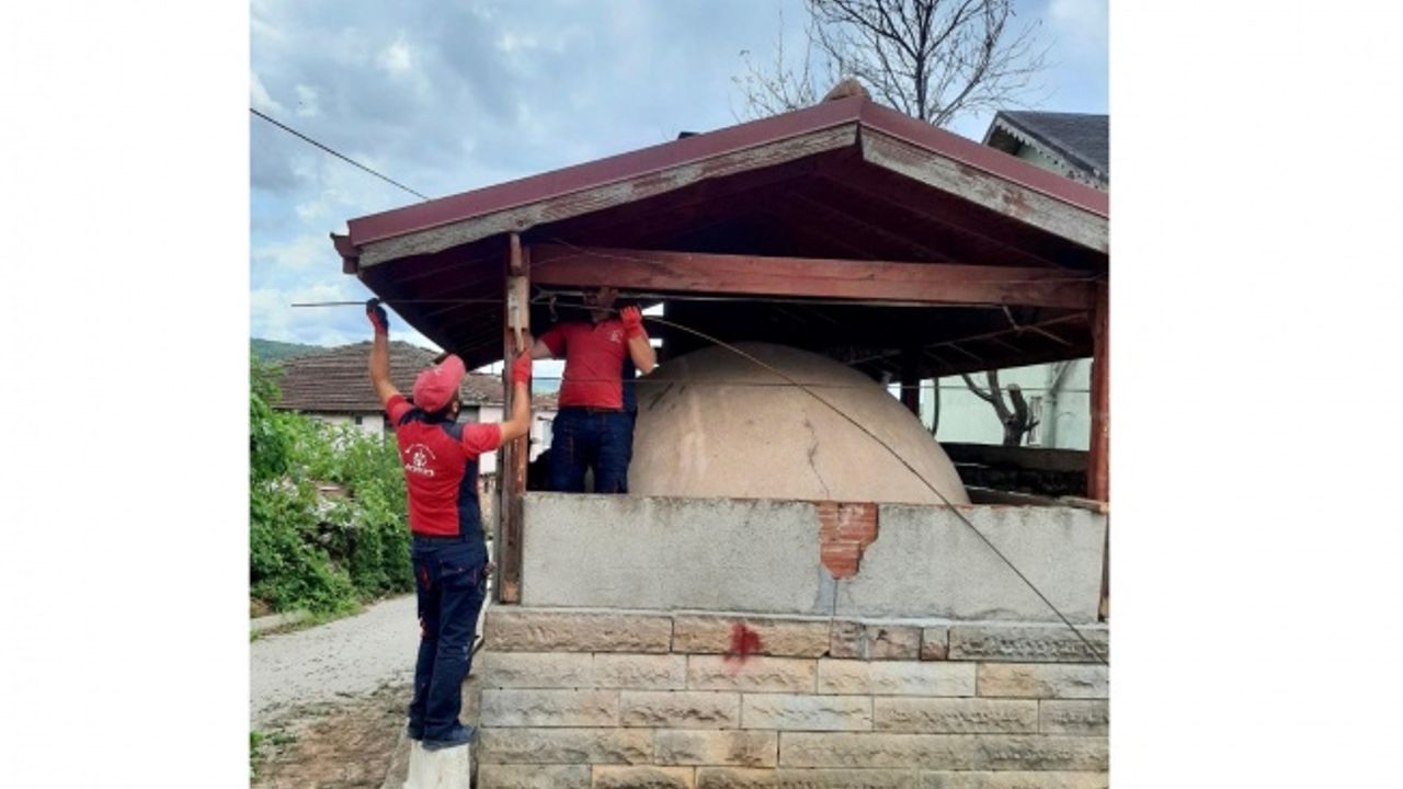 Büyükşehir, köy fırınlarının bakımını yapıyor