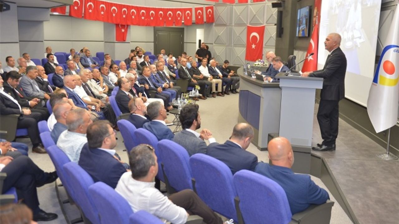 Gebze Ticaret Odası’nın Temmuz ayı meclis toplantısı yapıldı