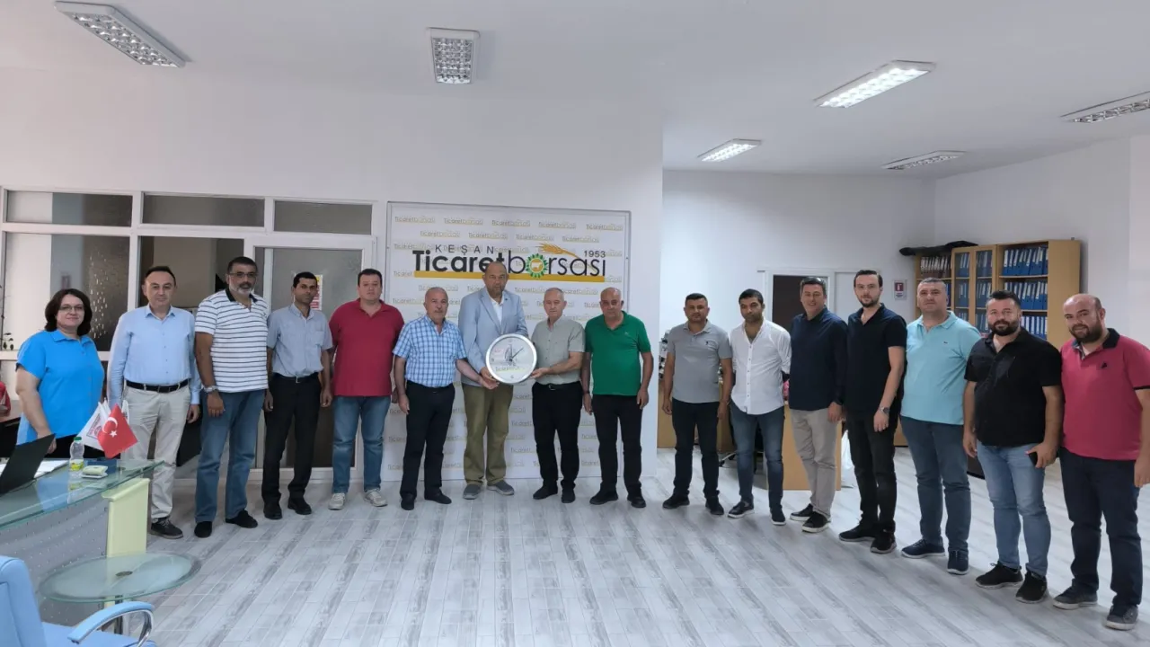 Karacabey Ticaret Borsasından Keşan Ticaret Borsası’na ziyaret