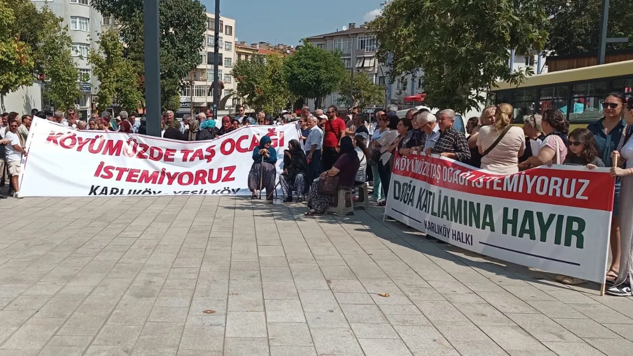 Orman alana taş ocağı! Toplanan imzalar dikkate alınmıyor mu?