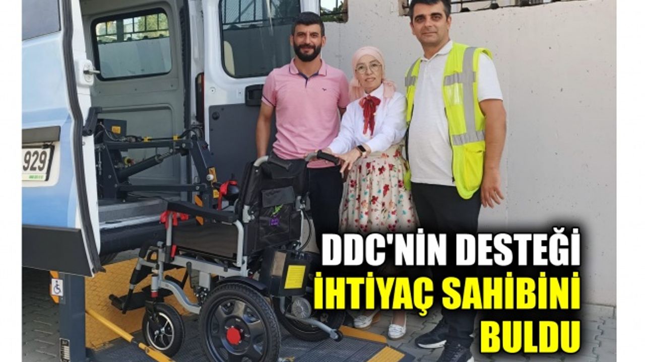 DDC'nin desteği ihtiyaç sahibini buldu